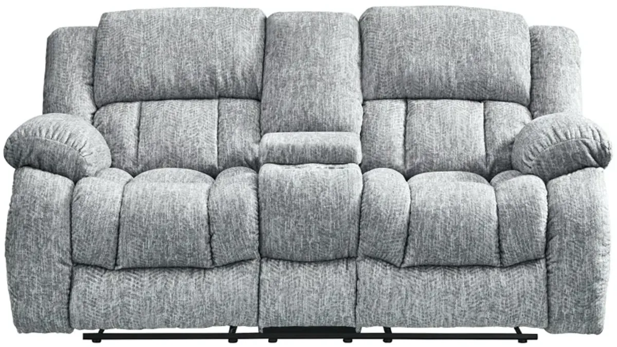 Tidus Power Reclining Console Loveseat