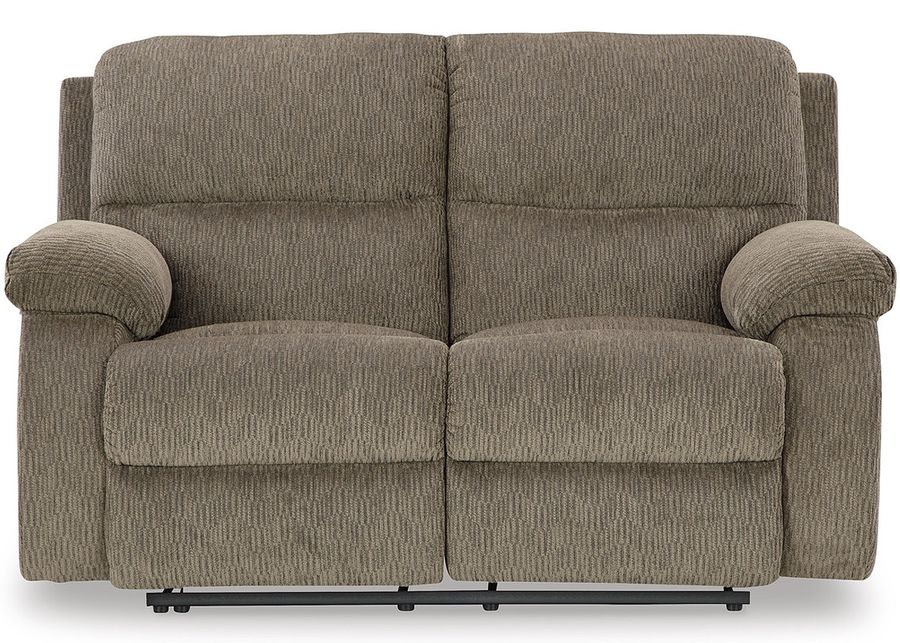 Scranton Brown Reclining Loveseat