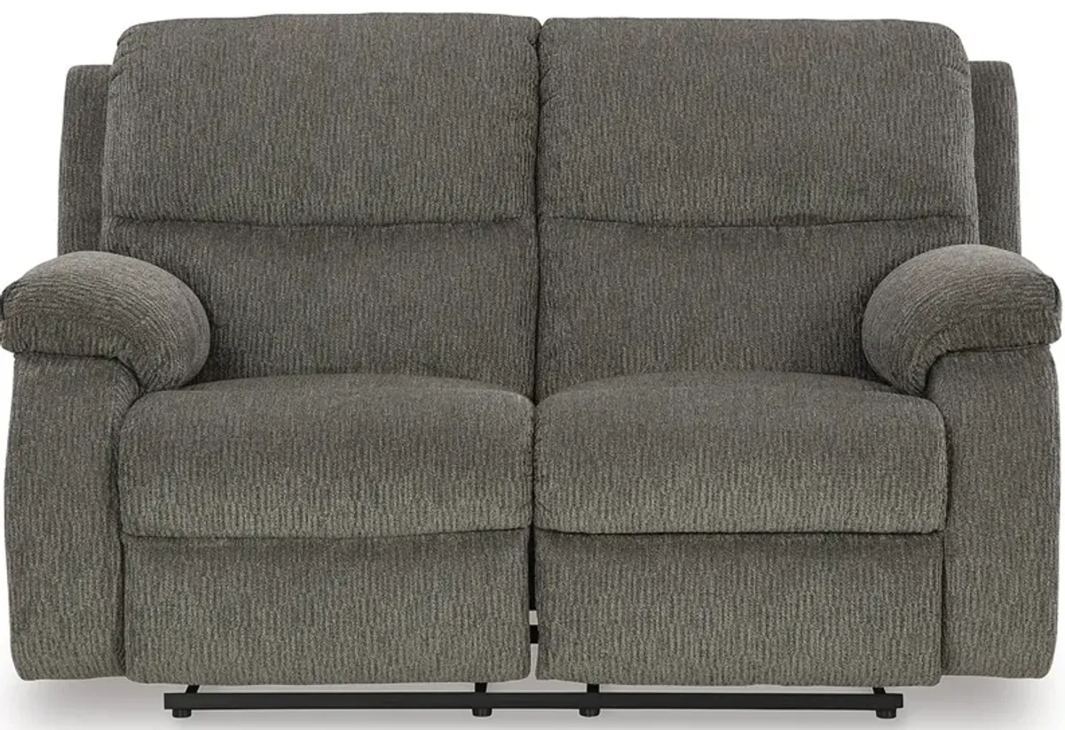 Scranton Gray Reclining Loveseat