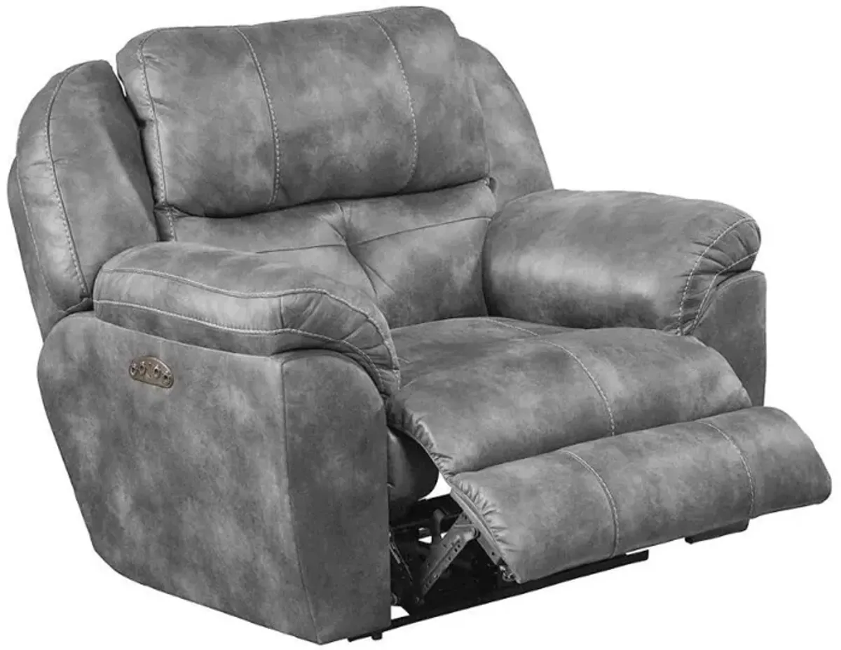 Gazelle Steel Power Recliner w/Power Headrest