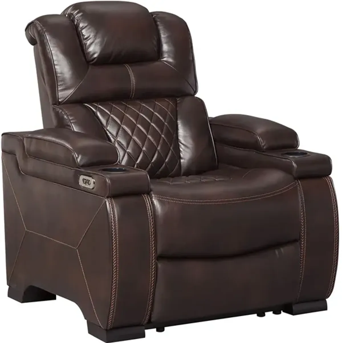 Warner Power Recliner W/ Power Headrest