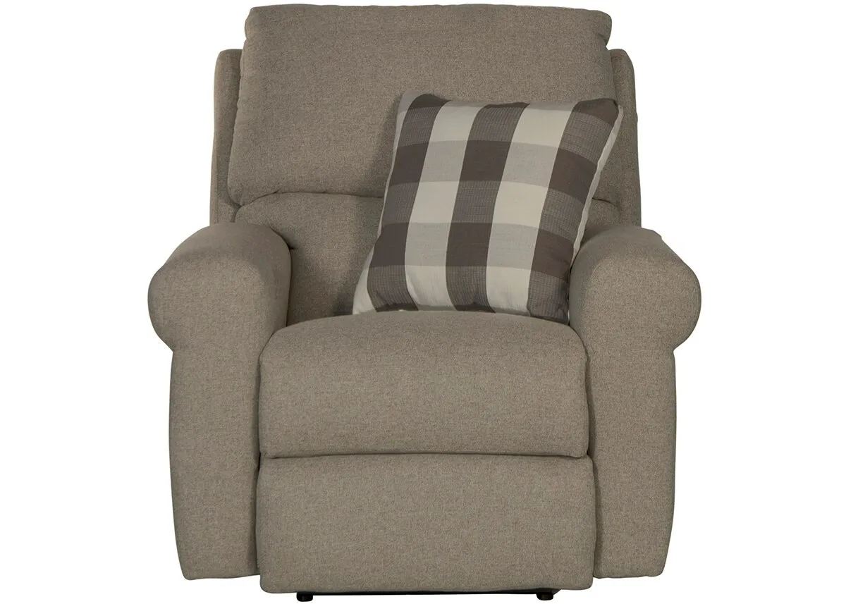 Jenner Gray Power Recliner