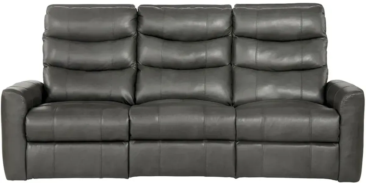 Drew Leather Power Reclining Sofa