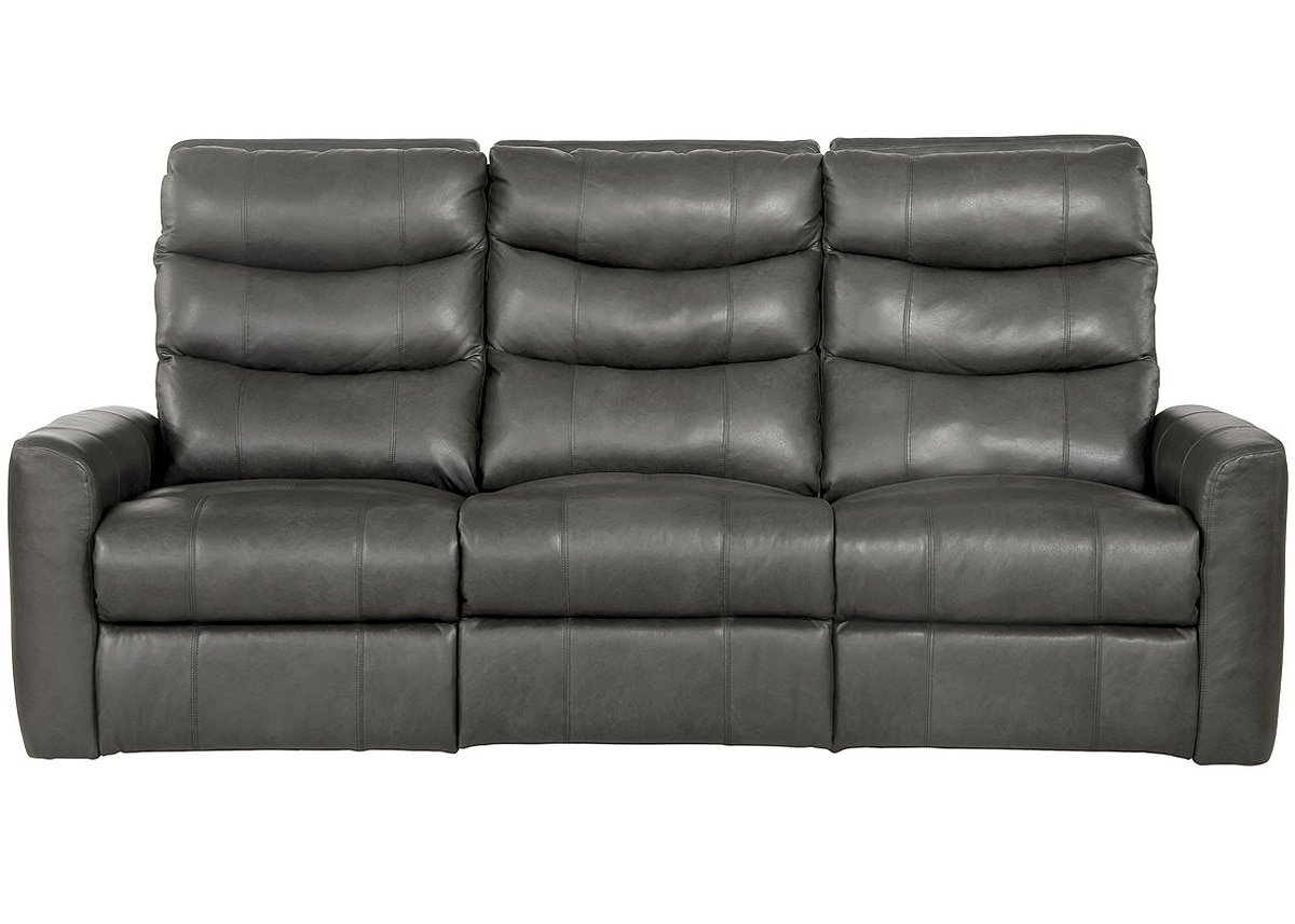 Drew Leather Power Reclining Sofa