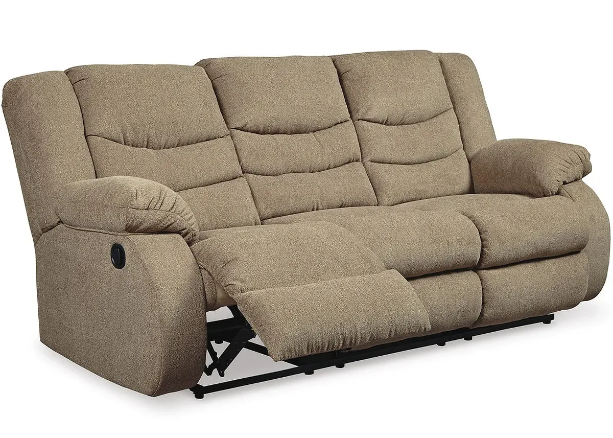 Cullen Tan Reclining Sofa