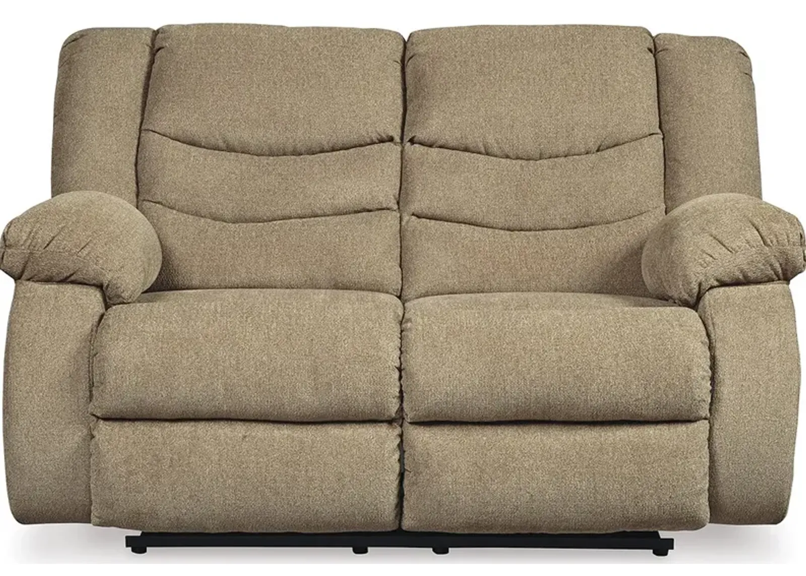 Cullen Tan Reclining Loveseat