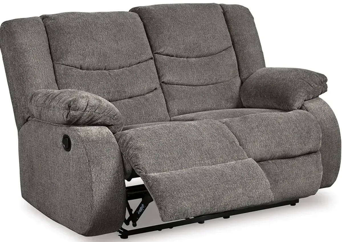 Cullen Gray Reclining Loveseat