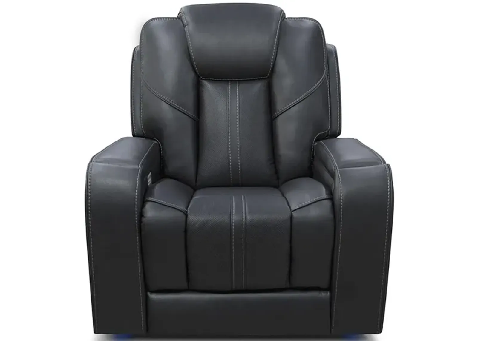 Dalton Black Home Theater Power Recliner W/ Power Headrest