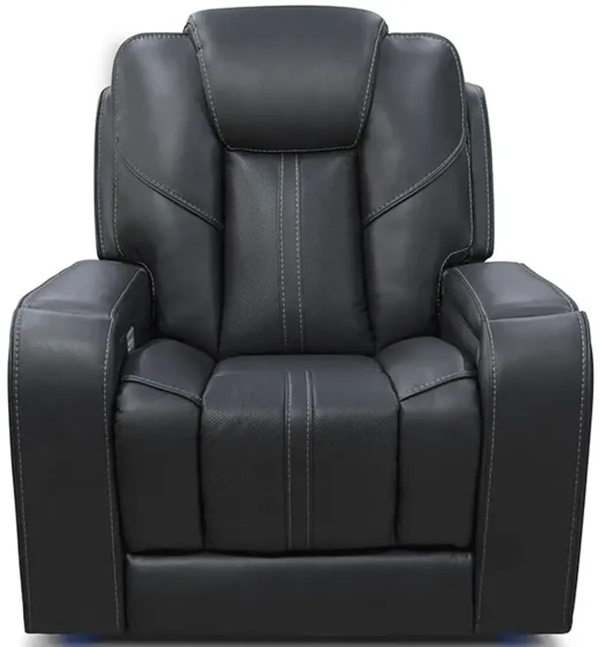 Dalton Black Home Theater Power Recliner W/ Power Headrest