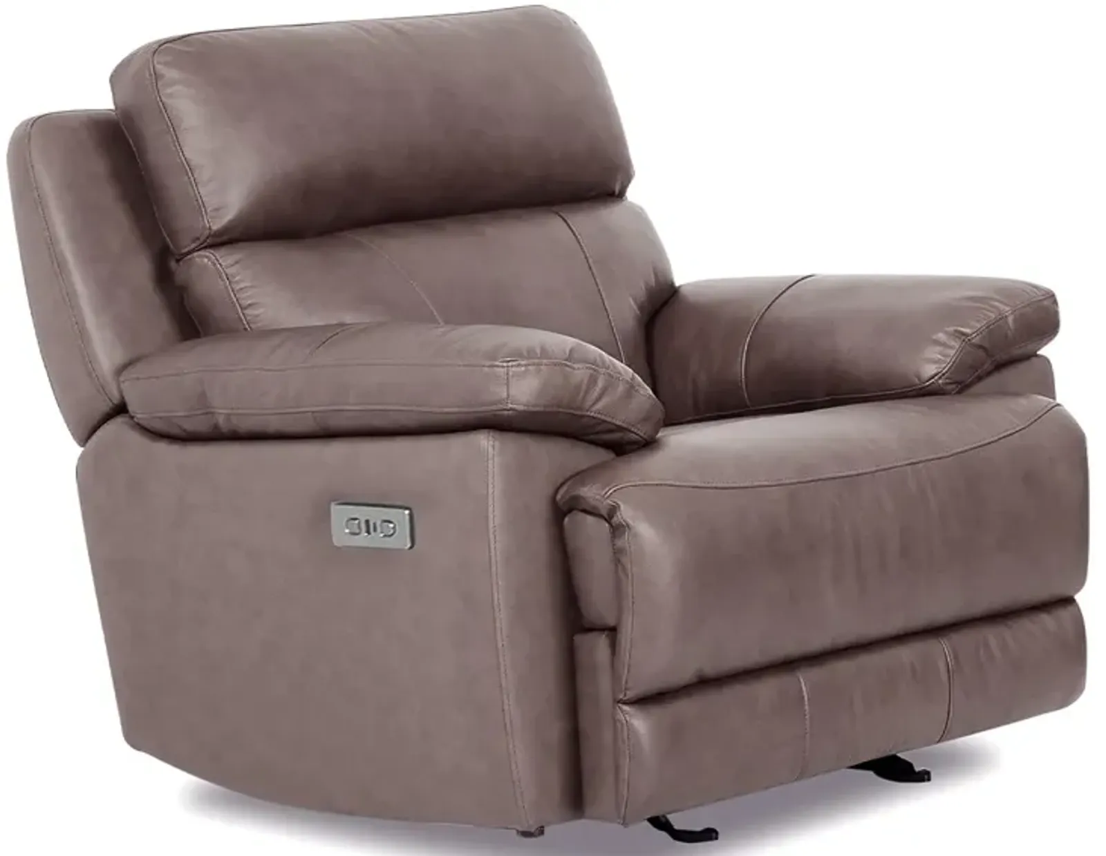 Joliet Brown Leather Power Recliner