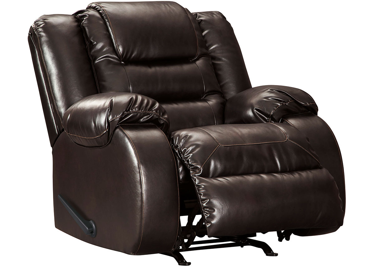 Sanders Chocolate Rocker Recliner