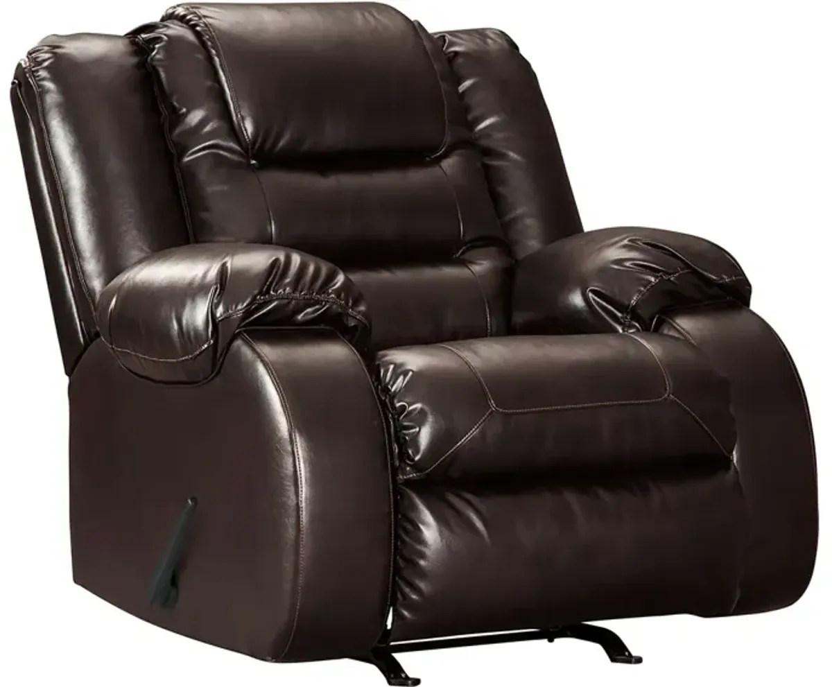 Sanders Chocolate Rocker Recliner