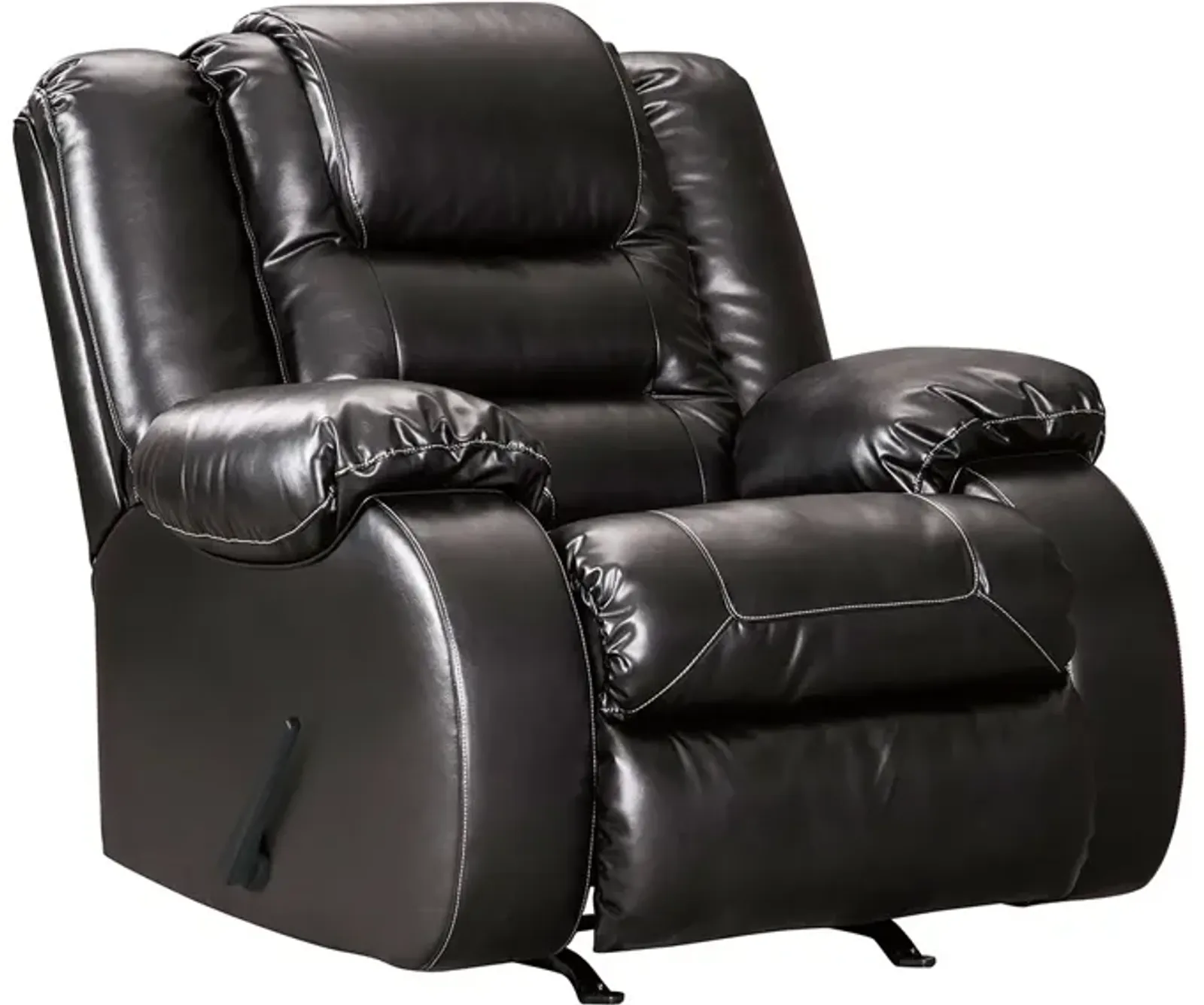 Sanders Black Rocker Recliner