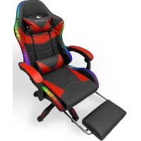 XGame2 Red Massage Rocker Gaming Chair