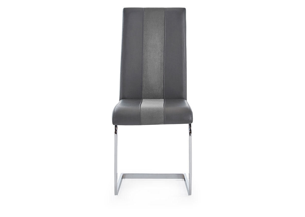 Chloe Dark Gray Side Chair