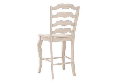 Lakewood White Ladder Back Side Chair