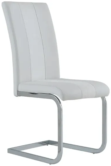 Chloe White Side Chair