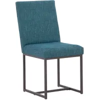 Callie Teal Side Chair