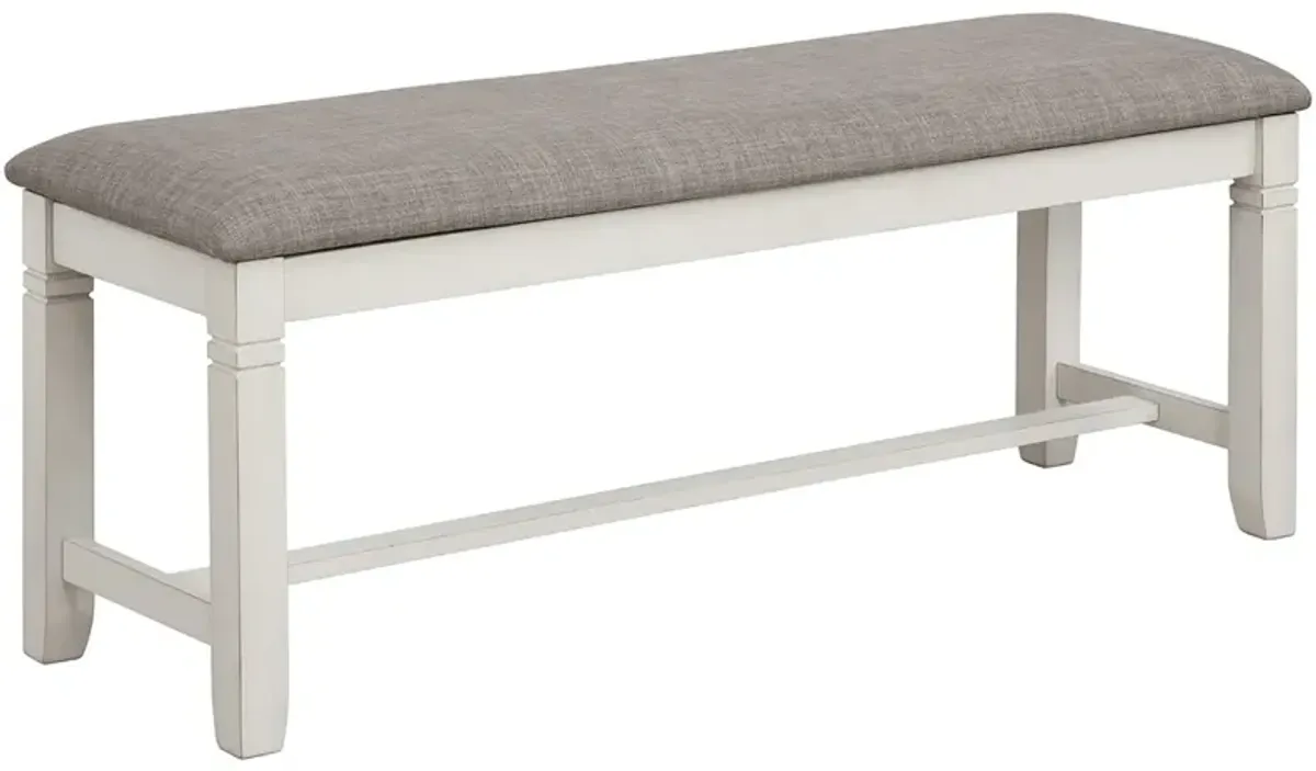 Darien White Bench