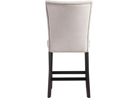 Cosmopolitan Gray Counter Height Chair