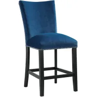 Cosmopolitan Blue Counter Height Chair