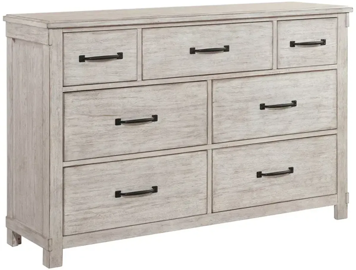 Mesa White Dresser