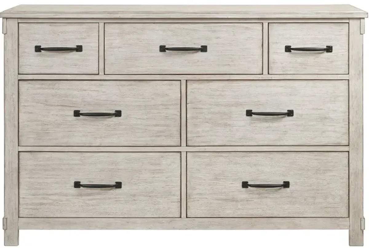 Mesa White Dresser