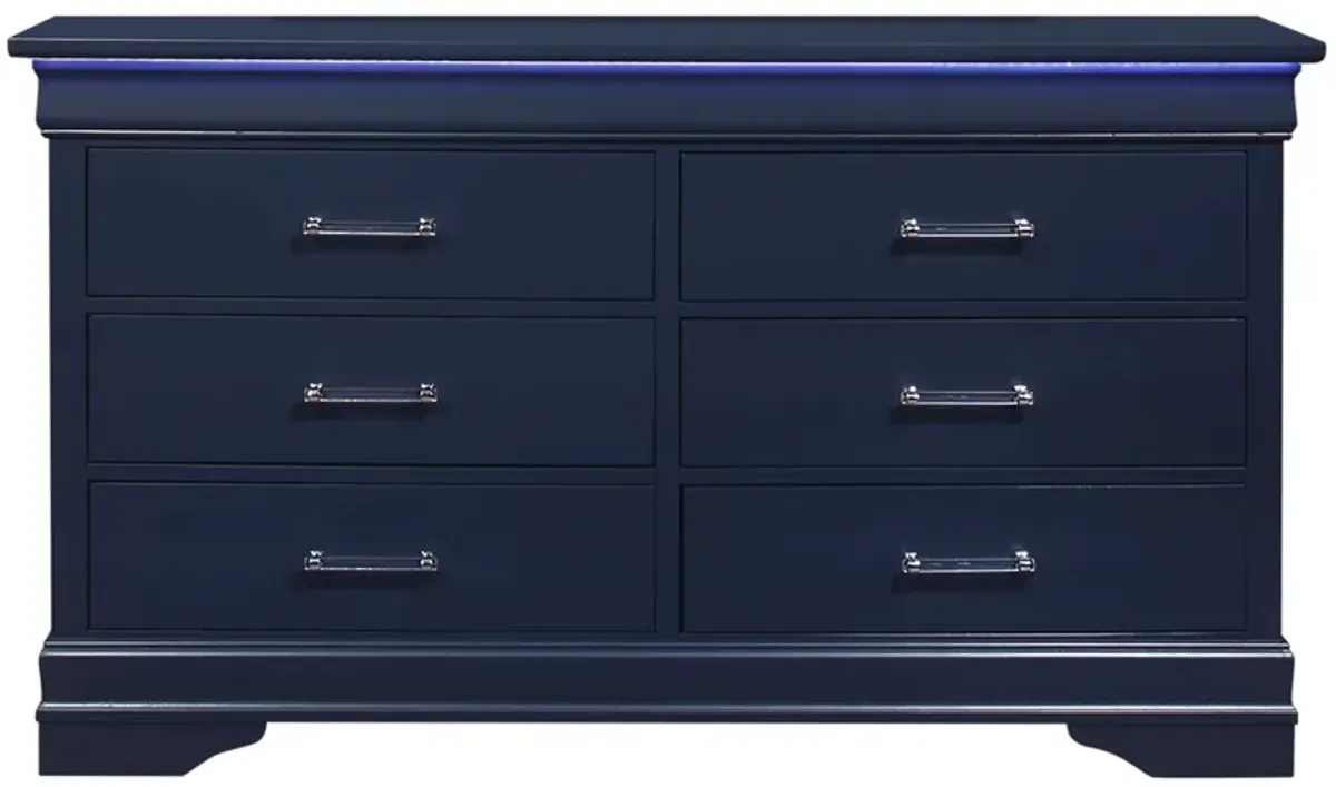 Francis Blue Dresser