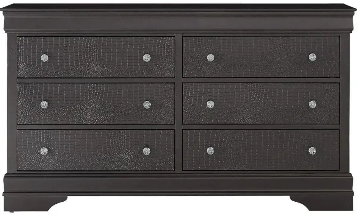 Lombardy Gray Dresser