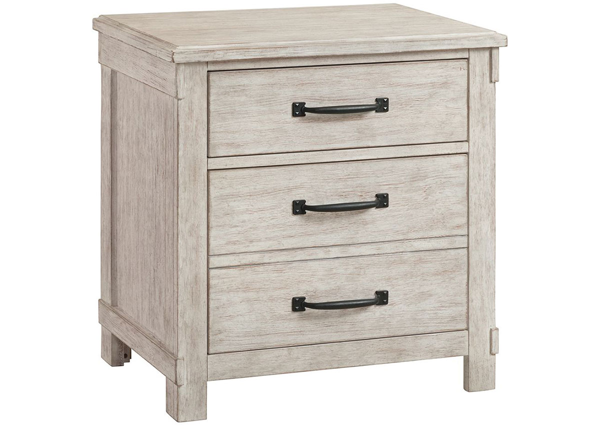 Mesa White Nightstand