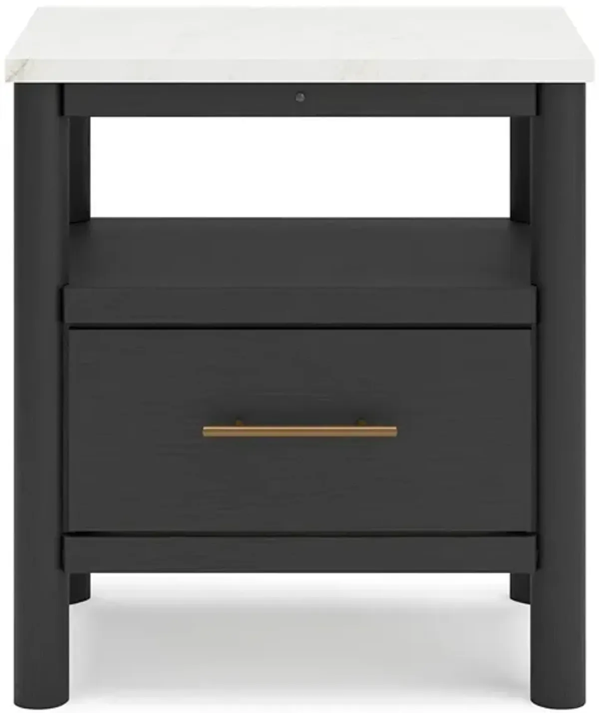 Bodhi Black Nightstand