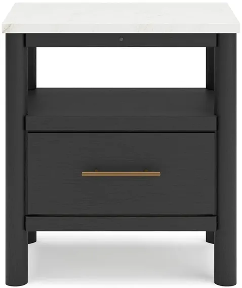 Bodhi Black Nightstand