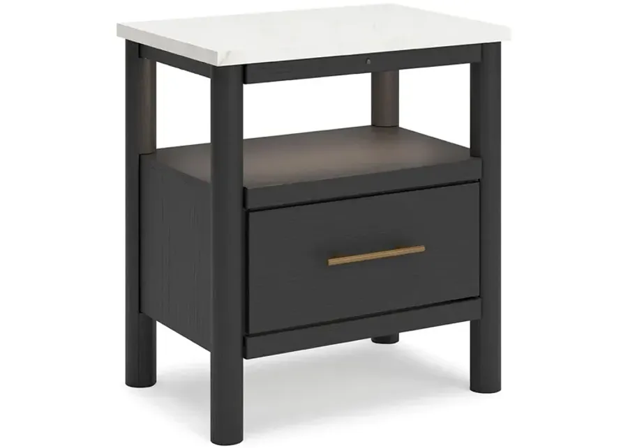 Bodhi Black Nightstand