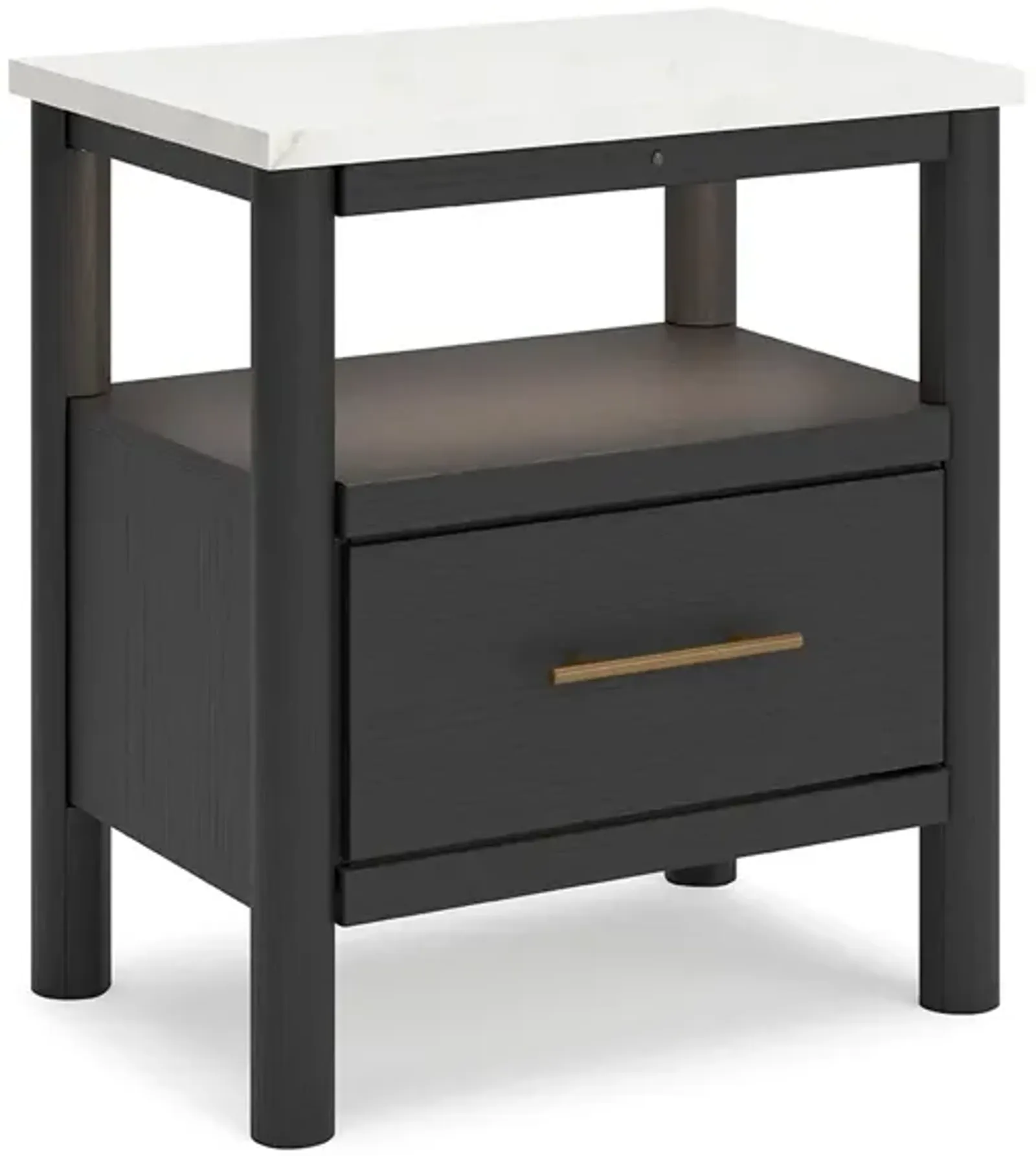 Bodhi Black Nightstand