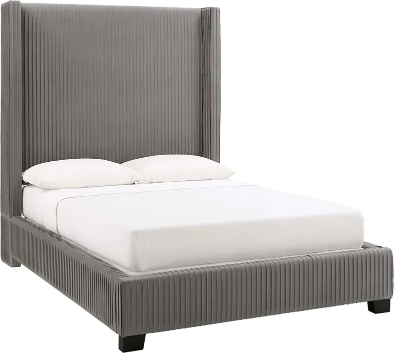 Cordelia Gray Full Upholstered Bed