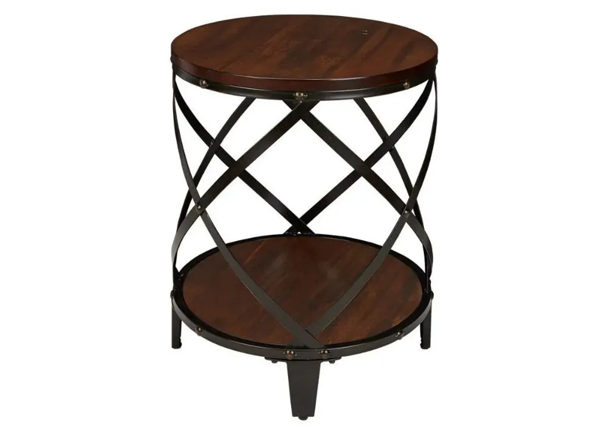 Winston Round End Table