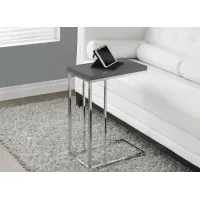 Vinton Gray Rectangle Accent Table