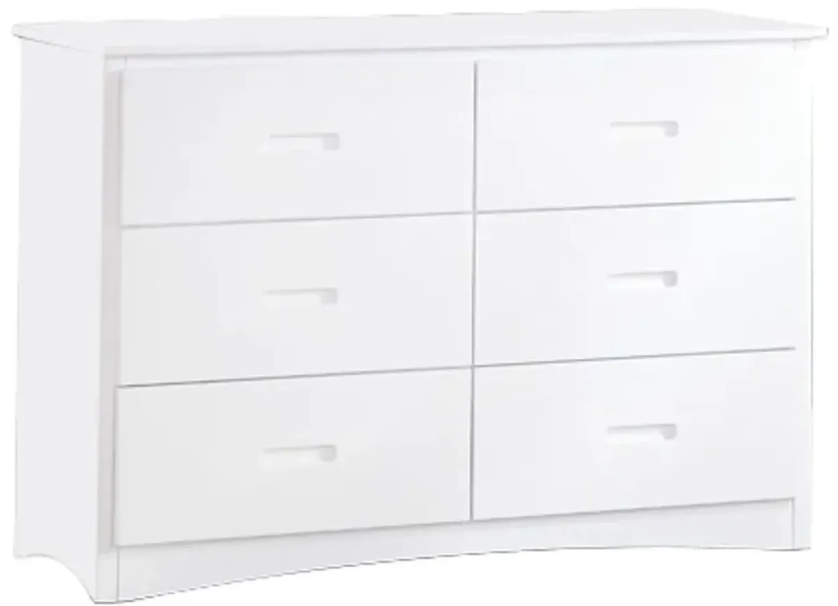 Kid's Space White Dresser