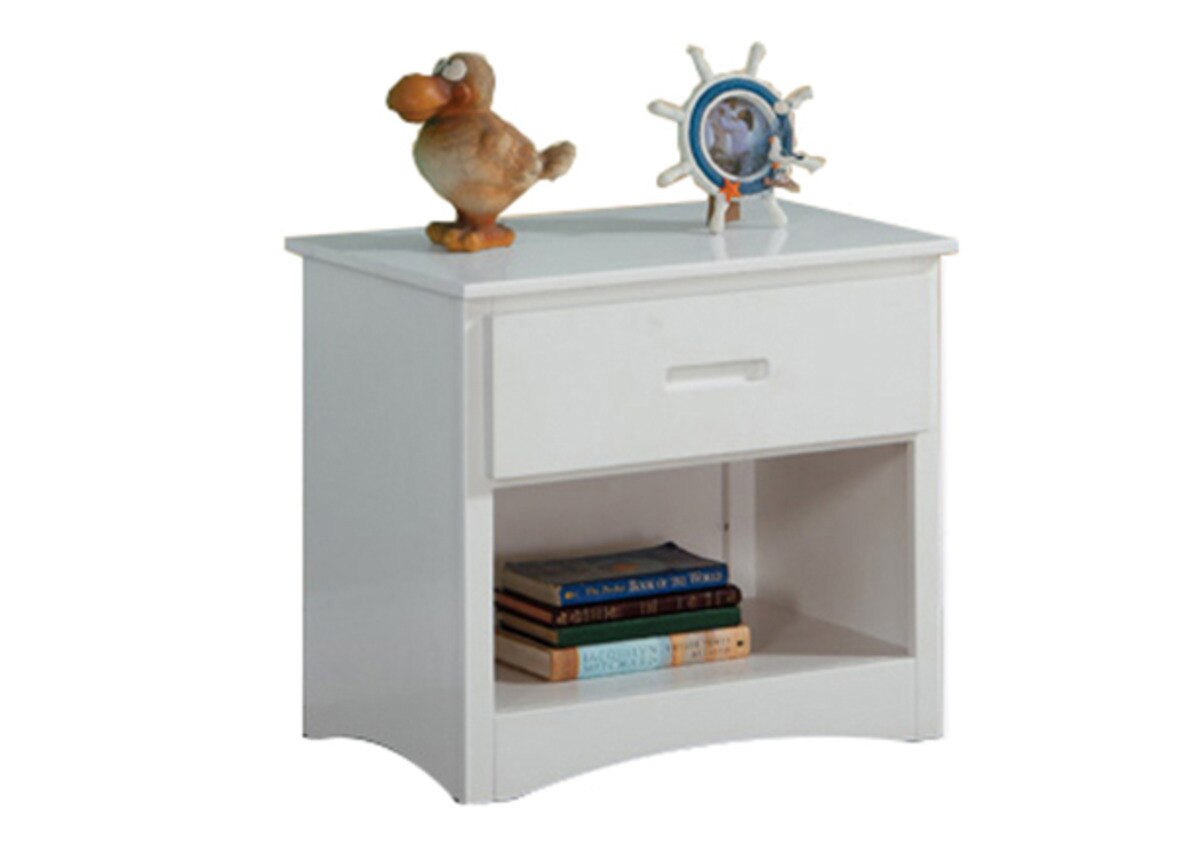 Kid's Space White Nightstand