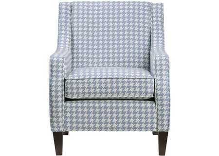 Finn Blue Accent Chair