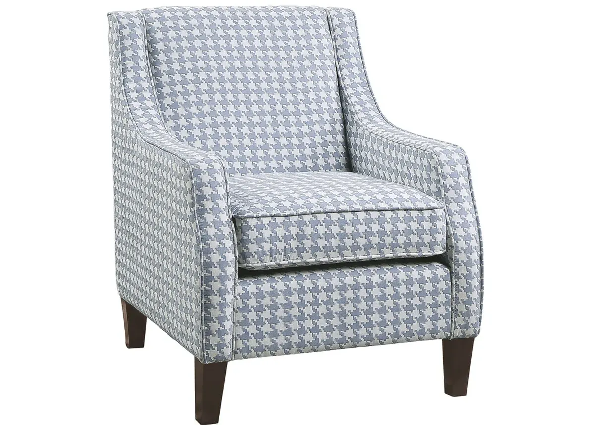 Finn Blue Accent Chair