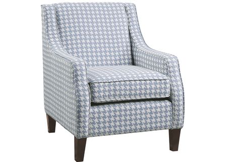 Finn Blue Accent Chair