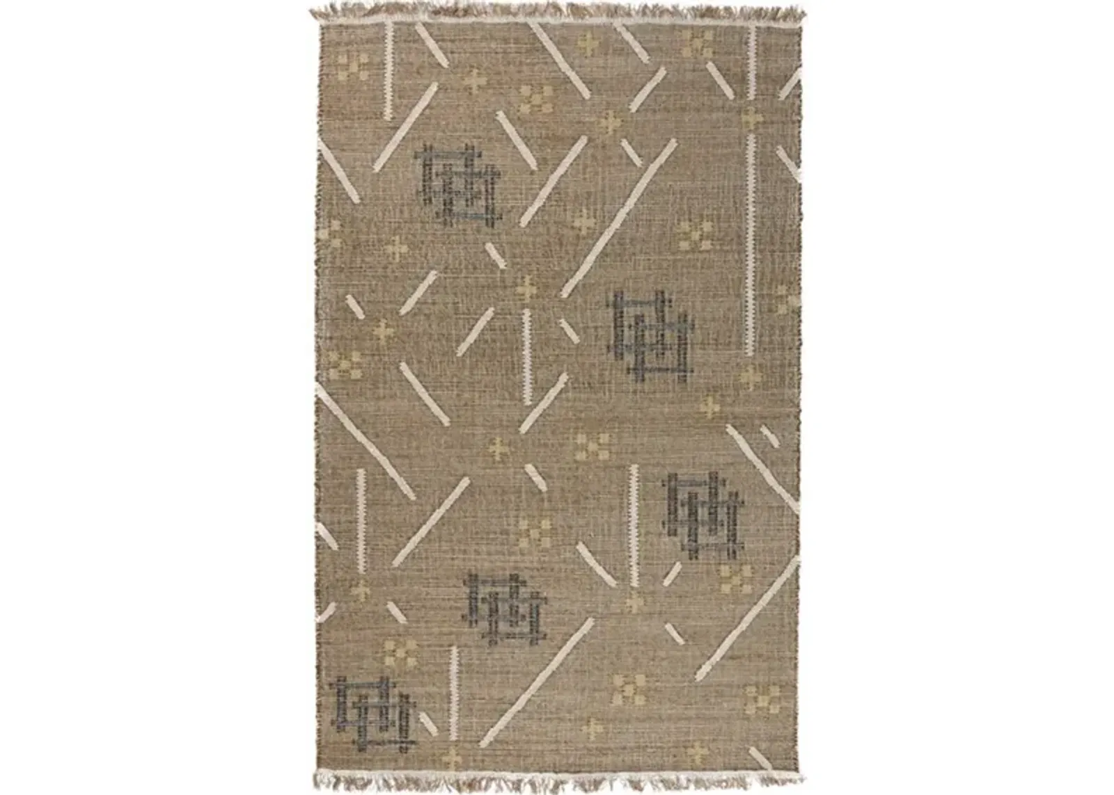 Lagan Khaki Area Rug