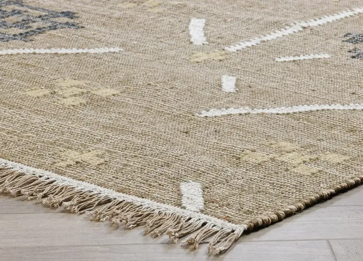 Lagan Khaki Area Rug