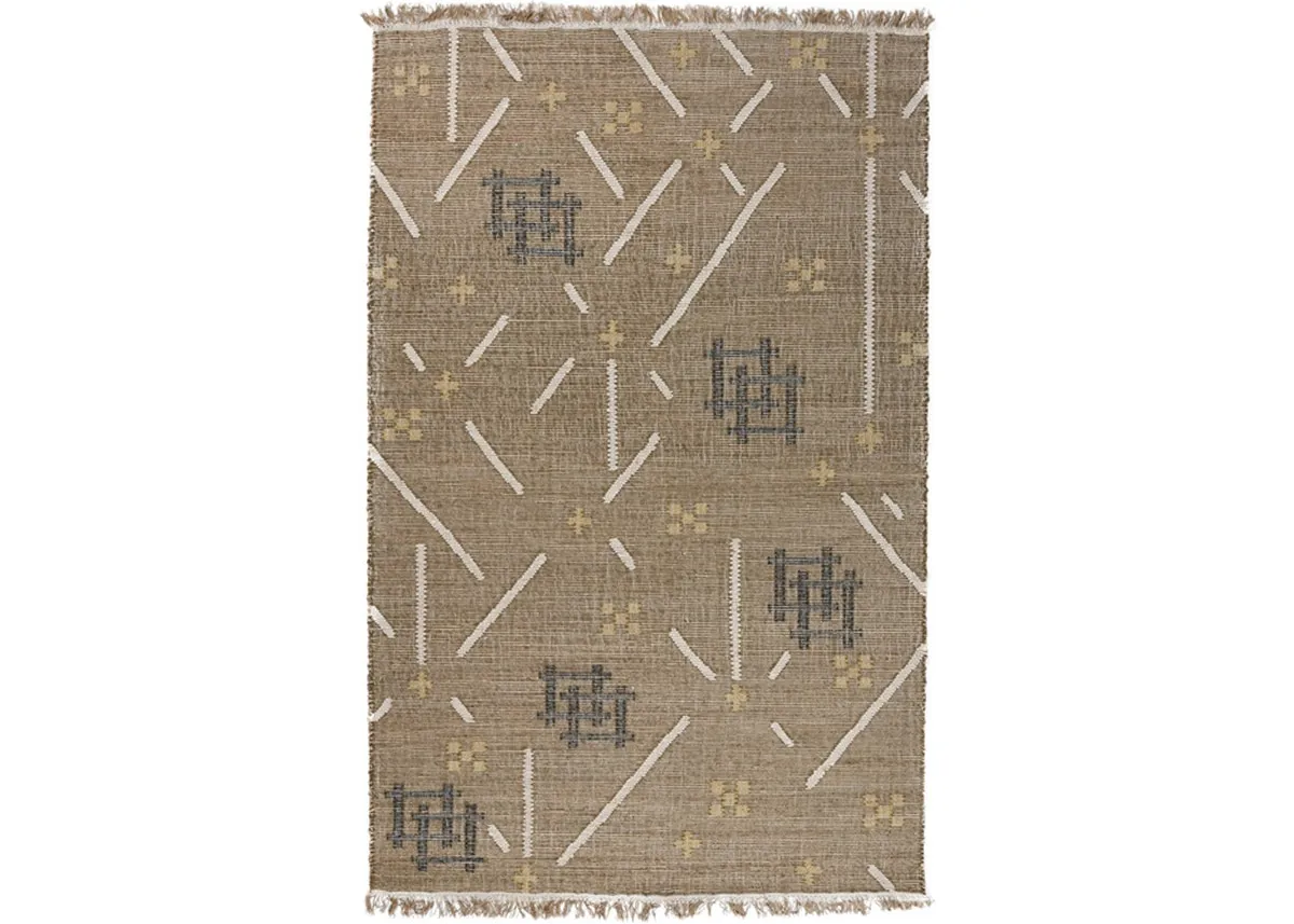 Lagan Khaki Area Rug