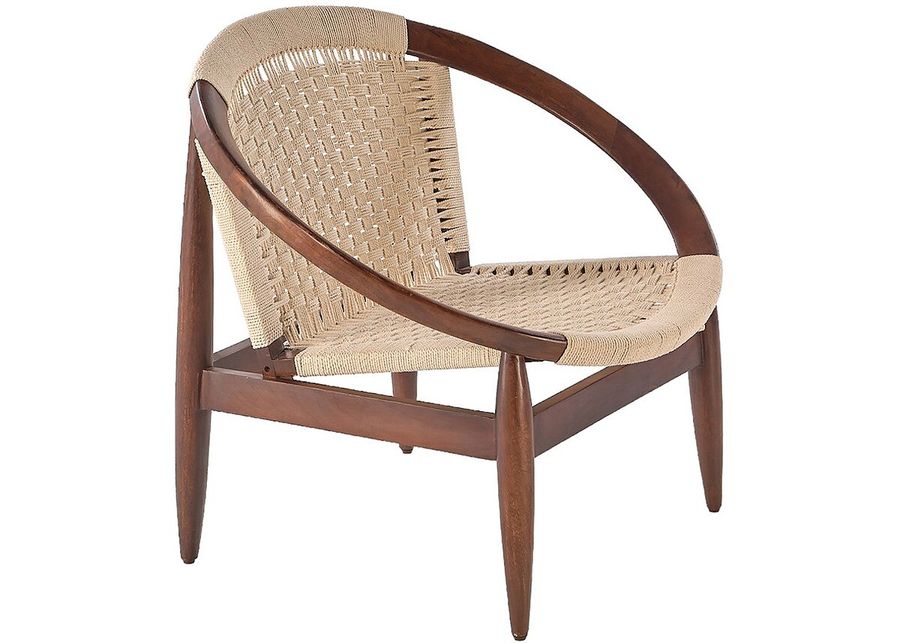 Leia Woven Accent Chair