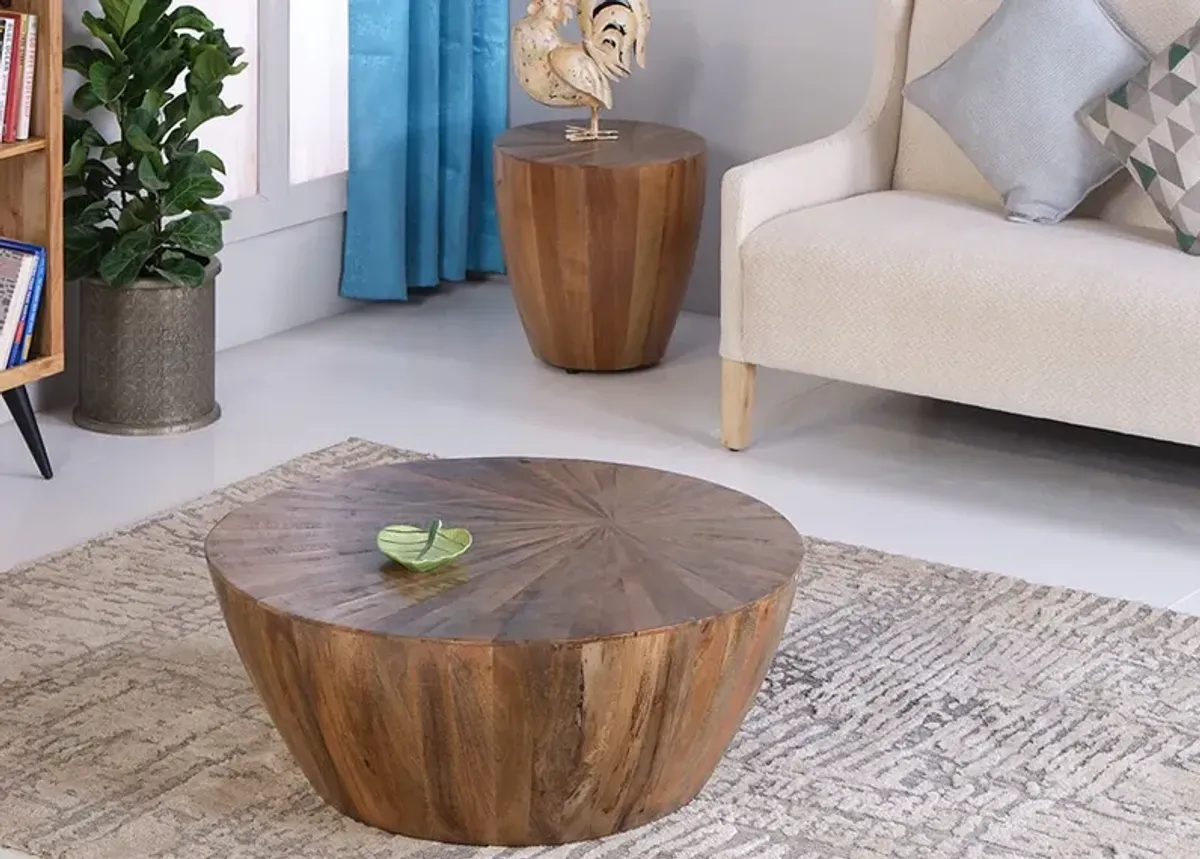 Chithira Round End Table