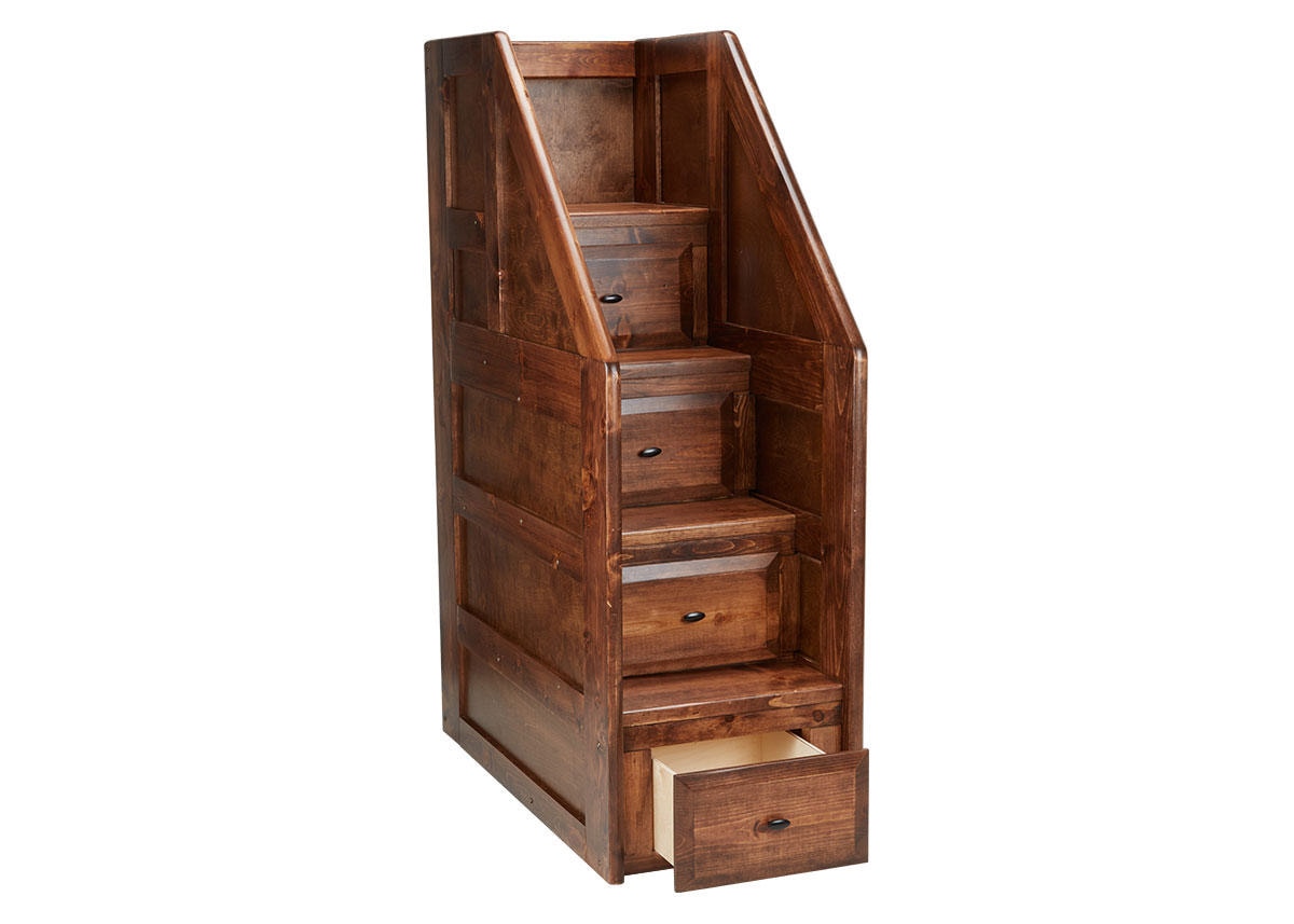 Catalina Chestnut Stairway Chest