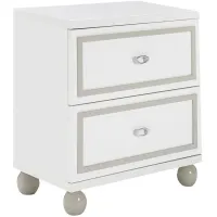 Sky Tower 2 Drawer Nightstand by Michael Amini