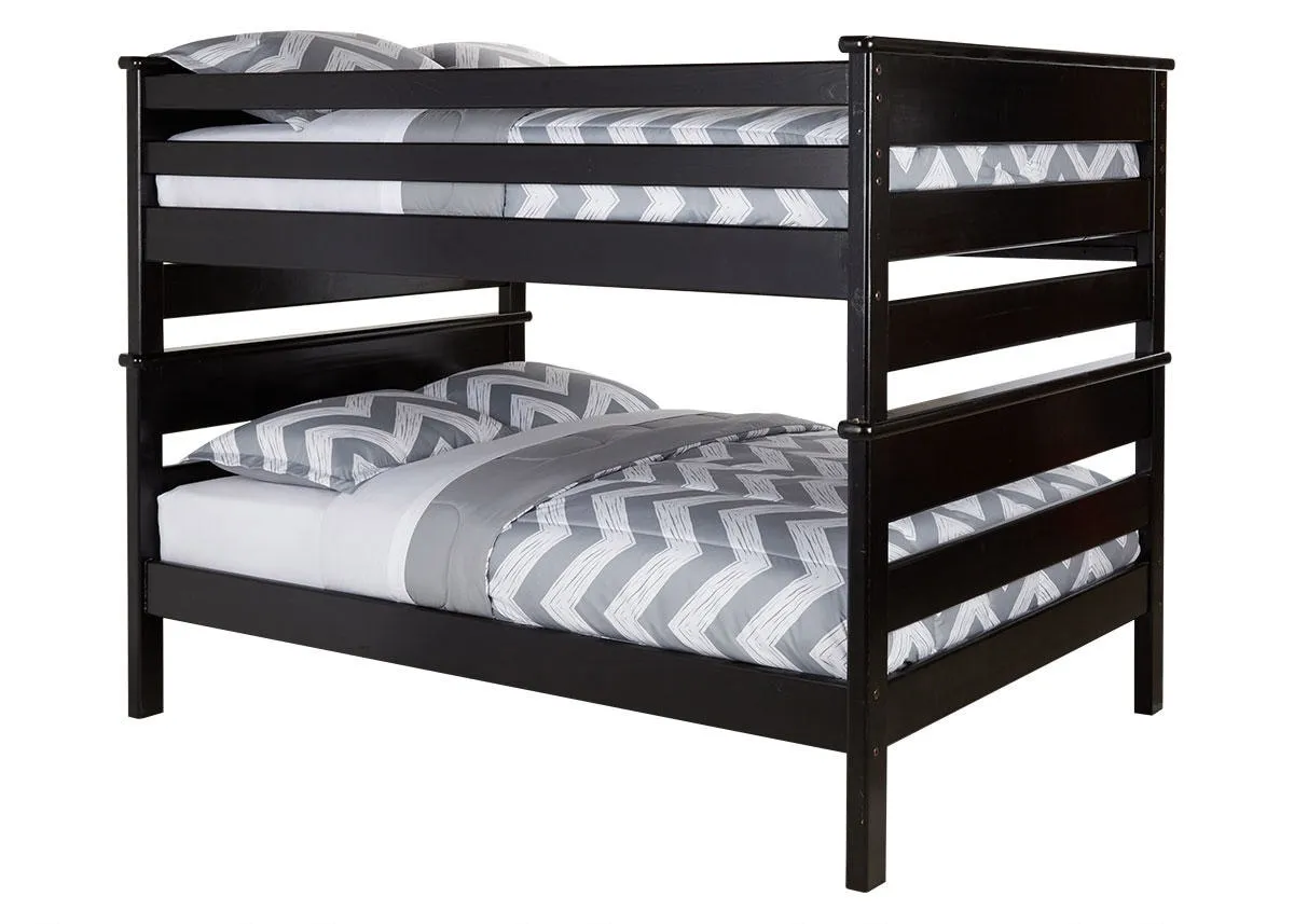 Catalina Black 4 Pc. Full Bunk Bedroom